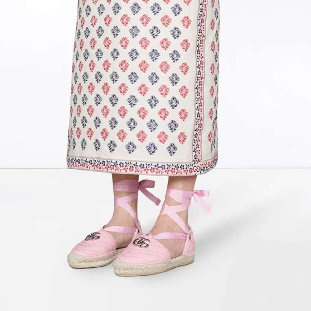Gucci Matelasse Espadrille - Picture 2 of 9